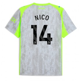Pánské fotbalový oblečení Manchester City Nico Gonzalez #14 Tretí košile 2025-26 Krátkým Rukávem